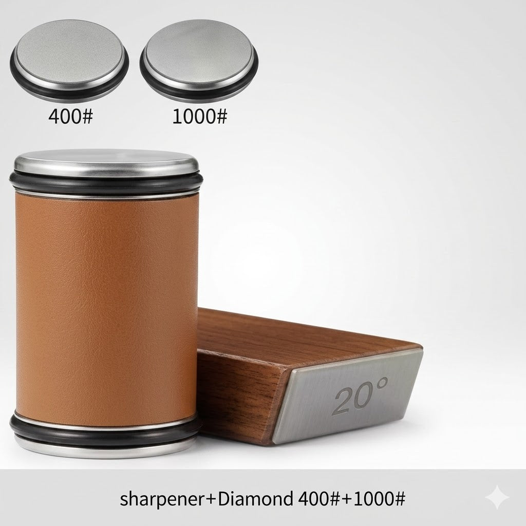 Totie™ Ultimate Rolling Magnetic Knife Sharpener Kit