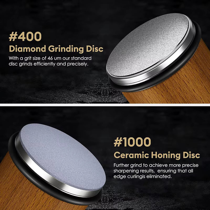 Totie™ Ultimate Rolling Magnetic Knife Sharpener Kit
